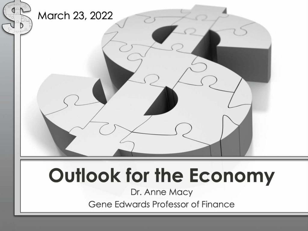 outlook for the economy presentation