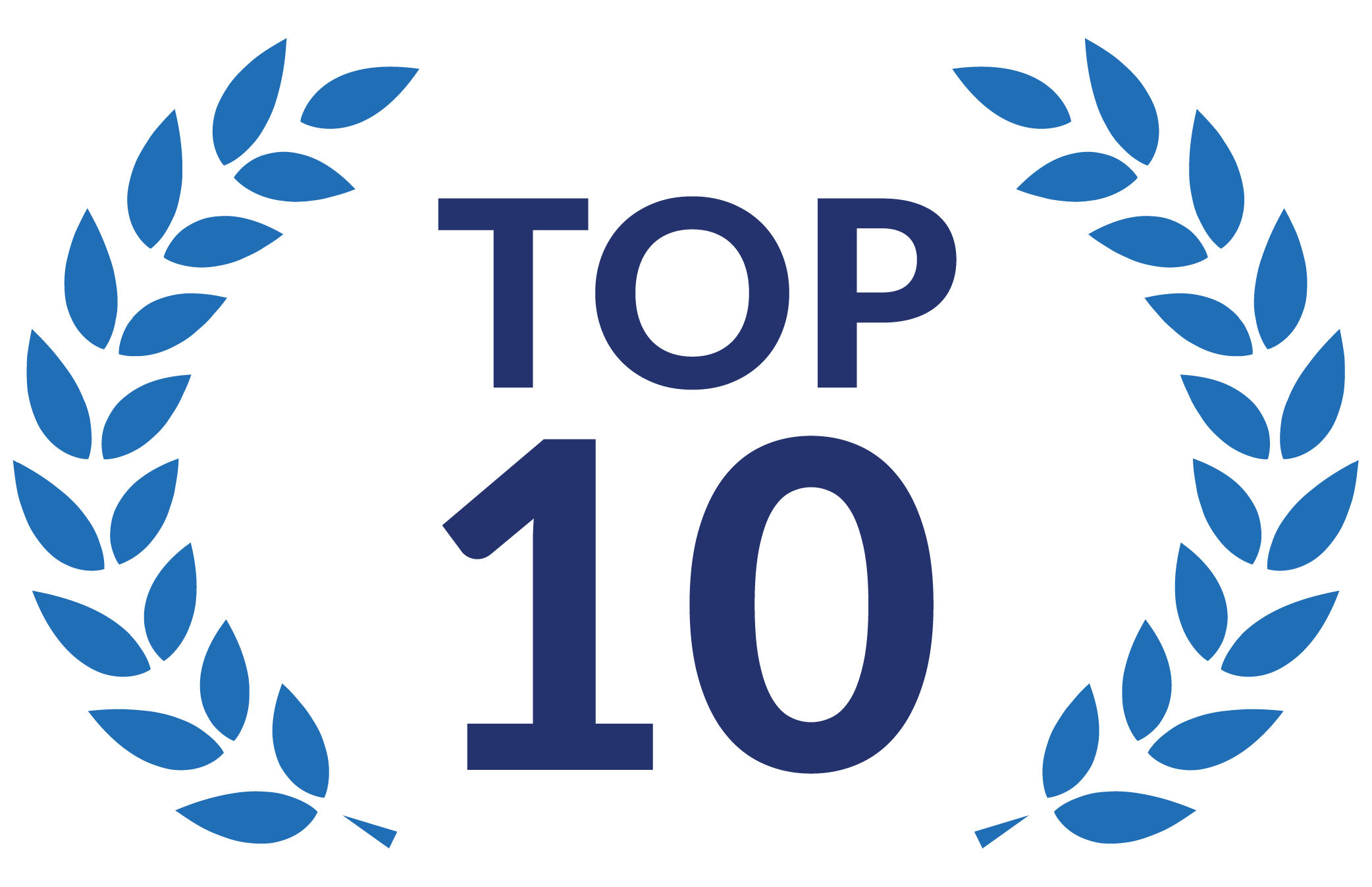 top 10 award icon