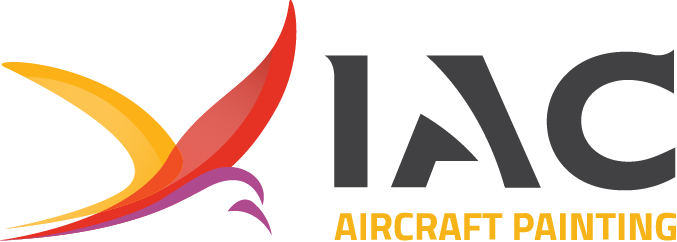 IAC aircraft painting logo