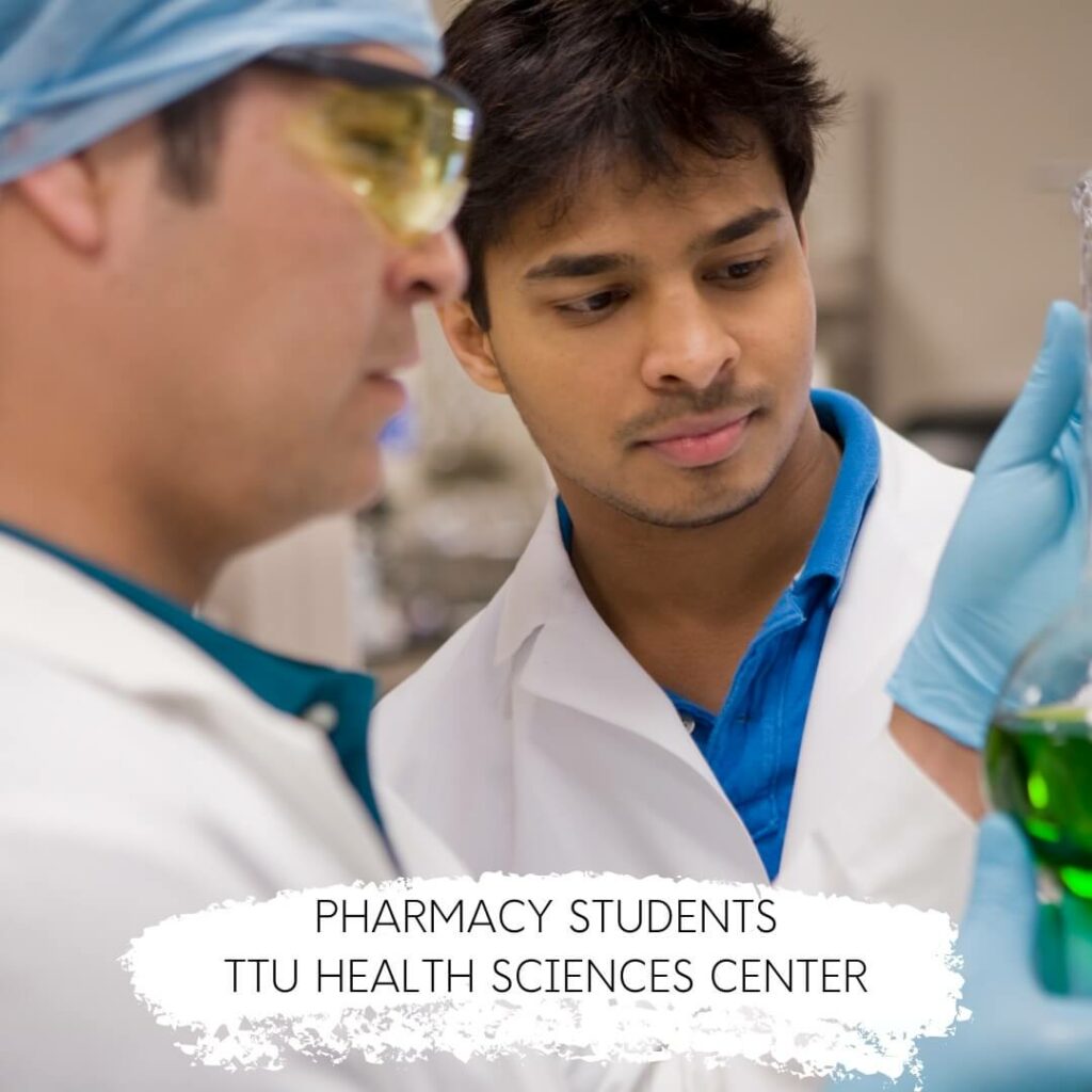 pharmacy students ttu health sciences center